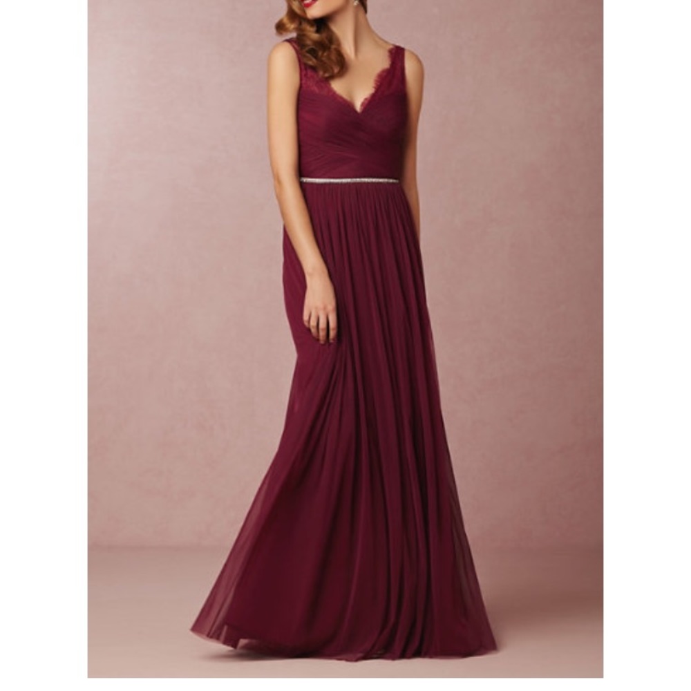 BHLDN Fleur Full Length Bridesmaid Dress